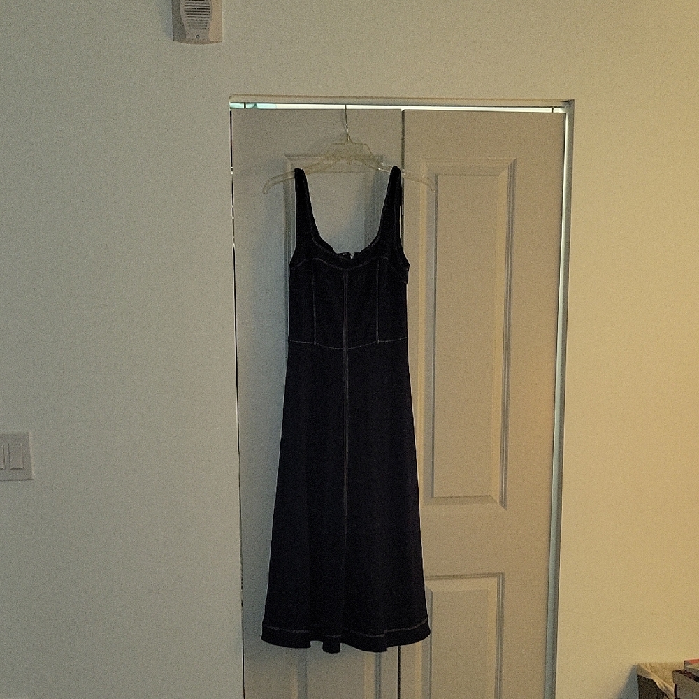 Navy Jersey Dress